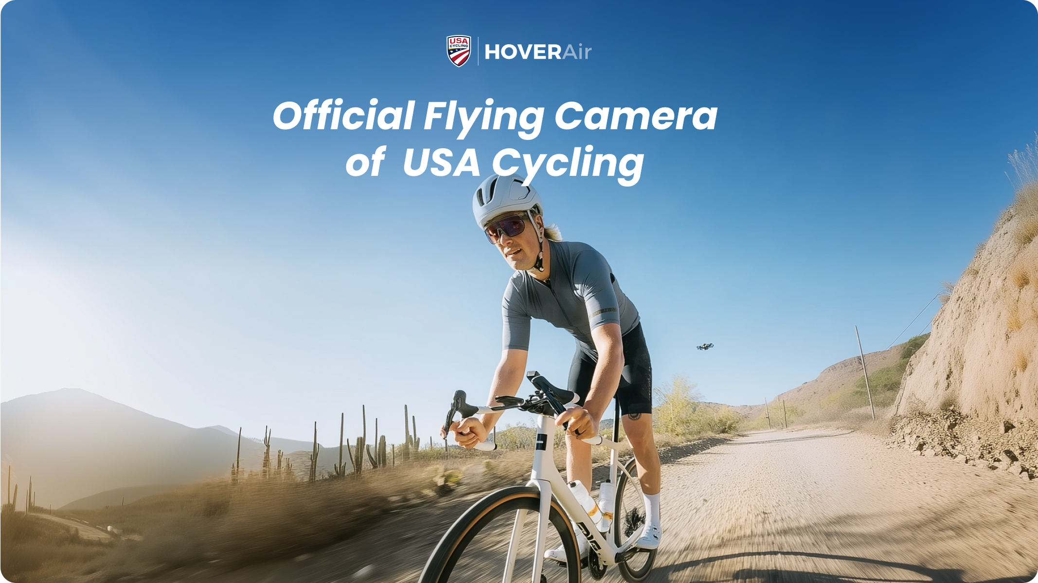 Official Flying Camera of  USA Cycling