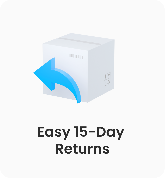 Easy 15-Day Returns