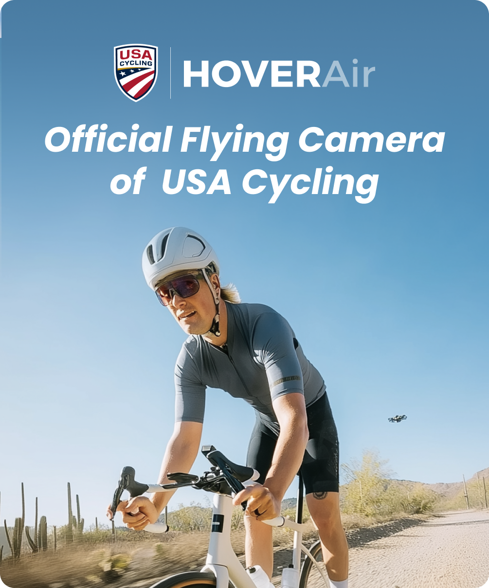 Official Flying Camera™ of  USA Cycling