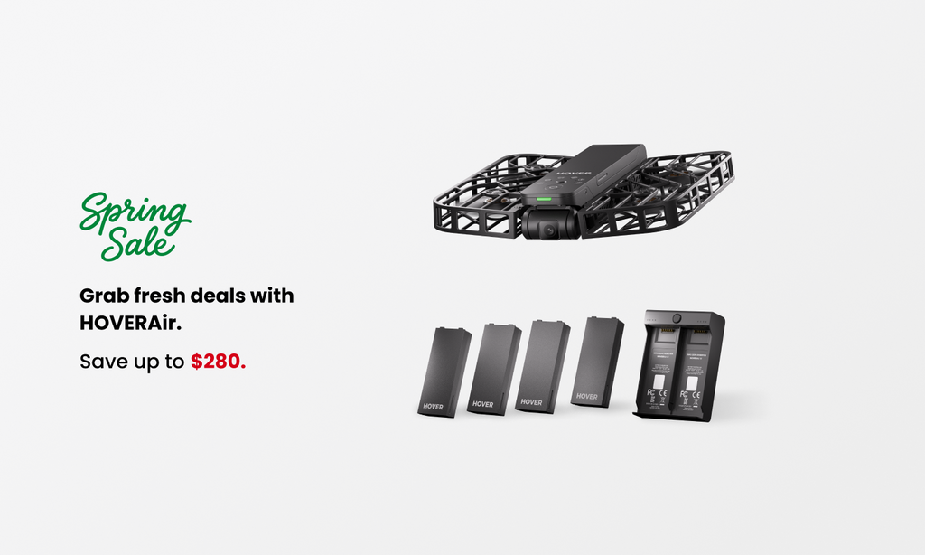 HOVERAir X1 PROMAX 8K Action Flying Camera – Foldable Drone, 10+ Auto Flight Modes, OmniTerrain - 15% off at Amazon